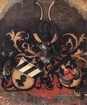  famille - Armoiries combinées des familles Tucher et Rieter Nothern Renaissance Albrecht Dürer